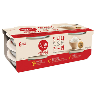CJ Hetbahn 即食飯, 130g, 6個