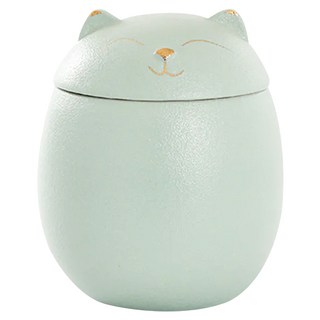 寵物骨灰罈 貓咪 小號 淺綠色, 1個