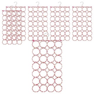 絲巾架 領帶架 配飾架 顏色隨機, 6個