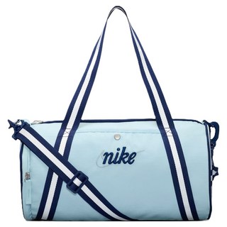 NIKE 耐吉 NK HERITAGE DUFF - RETRO 帆布包 DR6261474, 藍色, 1個