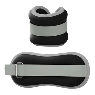 索樂生活 運動綁手負重沙袋 舒適透氣 可調節鬆緊 運動訓練, 35 x 13.5cm, 黑色, 4kg