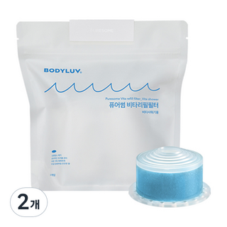 퓨어썸 비타 샤워기 리필필터, 2개, 퍼시픽오션향