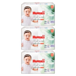 HUGGIES 好奇 小森林嬰兒黏貼型尿布 6~11kg, M, 192片