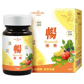 大漢酵素 暢速樂酵素錠 128g, 1罐, 60顆