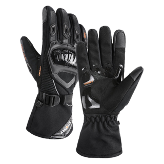 FANCY LIFE 全防水機車防風手套, 黑色