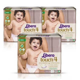 Libero 麗貝樂 Touch黏貼型尿布, 第4階段, 132張