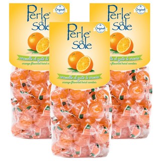 Perle di Sole 柑橘風味糖, 200g, 3袋