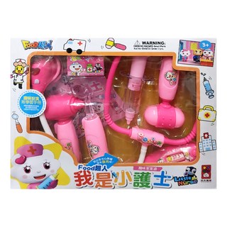 風車圖書 FOOD超人 我是小護士 3歲以上 小醫生遊戲, 粉紅色, 1組