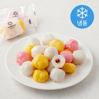 시루조아 3색 꿀떡 (냉동), 600g, 1개입, 1개