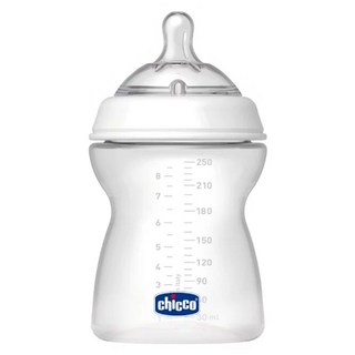 Chicco 天然母感2倍防脹PP奶瓶，4個月以上，250ml, 1個