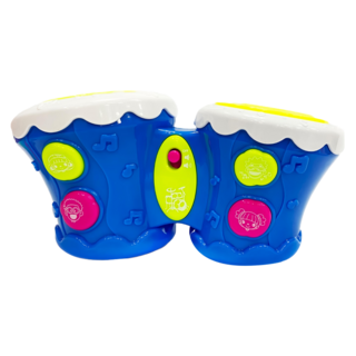 HUANGER 寶寶音樂拍拍鼓, 藍色, 1個