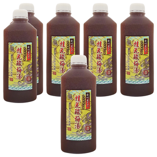 蘇州采芝齋 桂花酸梅湯, 930ml, 6瓶