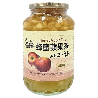 SaVia 世比芽 蜂蜜蘋果茶, 950g, 1罐