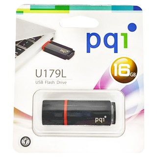 pqi 勁永 USB 2.0 隨身碟 U179L, 16GB, 夾式蓋設計, 1個
