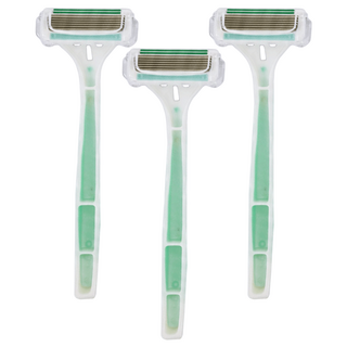 KeSHO 仕女六刀片除毛刀, 3支, 1包