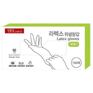 Draw Life 乳膠手套 100個 無粉, 白色, 中(M), 1盒