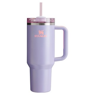 스탠리 퀜처 H2.0 플로우 스테이트 텀블러, 오키드글리머, 1.18L, 1개