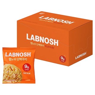 Lab Nosh 蛋白質曲奇花生醬 40g 10 包, 400g, 1組