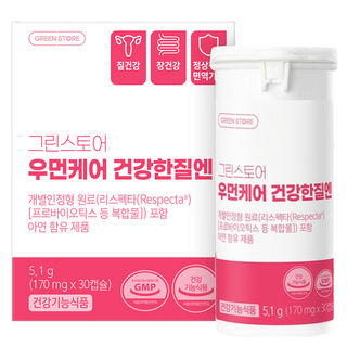 그린스토어 우먼케어 건강한질엔, 5.1g, 1개