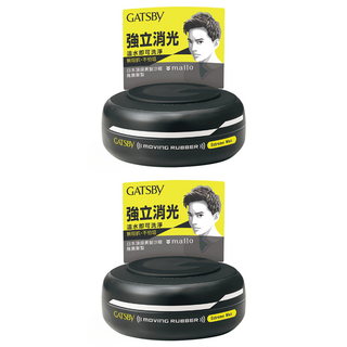 GATSBy 強立消光髮泥, 80g, 2罐