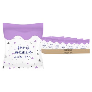 淨新科技 褲型衛生棉, 均碼, 2片, 10包