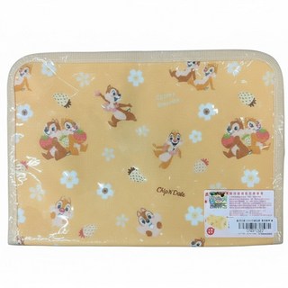收納王妃 迪士尼 櫻花鈕扣式面紙盒 89g, 奇奇蒂蒂 黃色