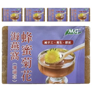 茂格生機 手工海燕窩 冰糖蜂蜜菊花, 270g, 5包