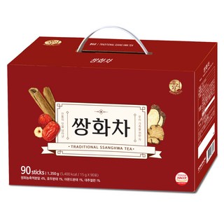 SONGWON 雙和茶沖泡粉隨身包, 15g, 90條, 1盒