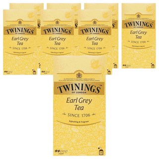 TWININGS 唐寧茶 盒裝伯爵紅茶茶包, 2g, 25包, 8盒