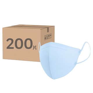 CLA Daily 1.0輕薄C型口罩 S KF94, 25片, 8包, 藍色