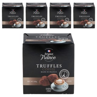 Joyaux de France 咖啡松露巧克力, 5盒, 150g