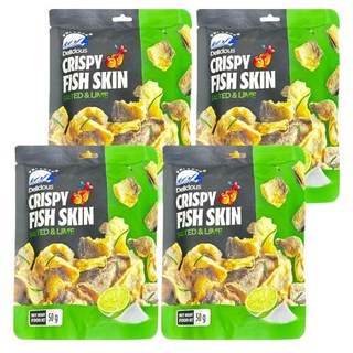 PHI LONG 越南魚皮 檸檬口味 , 50g, 4包