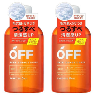 KANKITSU OHJI 柑橘王子 積雪草保濕化妝水 CICA蛋白 緊緻毛孔, 300ml, 2瓶
