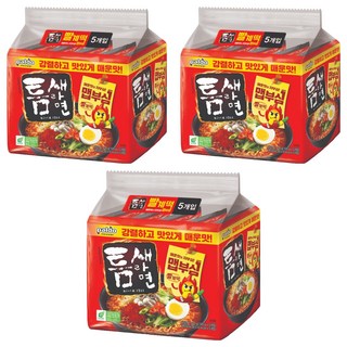 틈새라면 빨계떡 120g, 15개