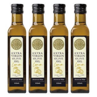THE VILLAGE PRESS 紐西蘭廚神系列 頂級冷壓初榨檸檬風味橄欖油 250ml, 4瓶