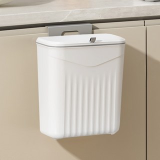 모아픽 걸이형 주방 미니 쓰레기통, 화이트