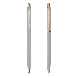 IWI 蒙恬 DAILY WRITING 中性筆 碳化鎢鋼珠頭, 暖灰, 2支