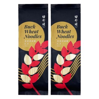 日舒醒 蕎麥揉成麵 (純素) 無添加 口感Q彈, 225g, 2包