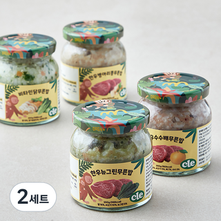 cle 후기 12~14개월 프로틴 이유식 무른밥 200g x 4종 세트, 800g, 2세트