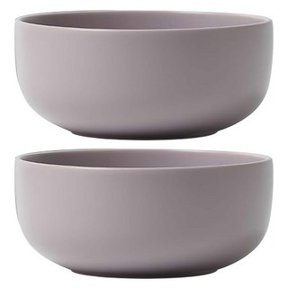 BOWLBOWL Retro-Line 麵碗 薰衣草紫 2個 陶瓷 1100毫升