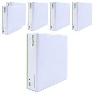 희망사무포인트 3공 D링 바인더 7cm, 백색, 6개