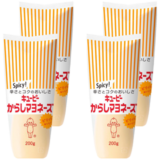 kewpie 芥末美乃滋, 200g, 4個