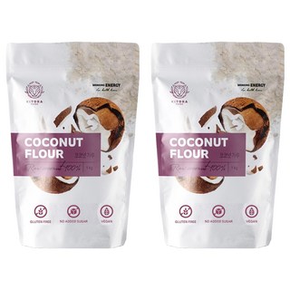 椰子粉, 2個, 1kg