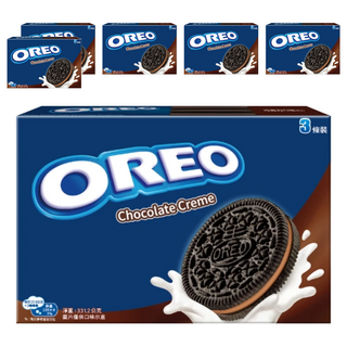 OREO 奧利奧 Space 太空版 巧克力夾心餅乾量販包 331.2g x 6盒