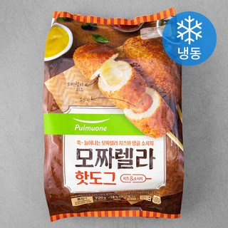 풀무원 모짜렐라 핫도그 (냉동), 80g, 9개입, 1개