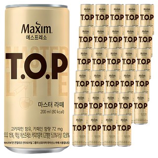 티오피 마스터 라떼, 36개, 200ml