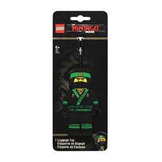 LEGO 樂高 忍者電影 勞埃德忍者 行李吊牌, 單一顏色, 12 x 7cm