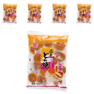 綜合二色銅鑼燒 栗子口味+紅豆口味, 220g, 5袋