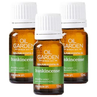 OiL GARDEN 澳悠園 精油 乳香, 12ml, 3罐
