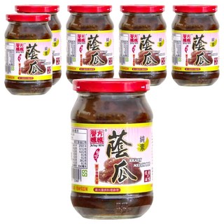 譽方媽媽 蔭瓜 全素食品 開胃, 380g, 6罐